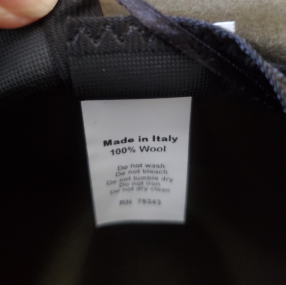 Gelso Bianco Firenze Hats ( Brown & Light Black) 100% Made in Italy - Picture 6 of 15